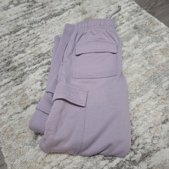 Garage UltraFleece Cargo Sweatpants Size XS Petite Purple - Picture 5 of 7